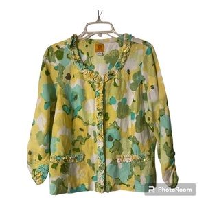 Ruby Rd. linen jacket - size 12